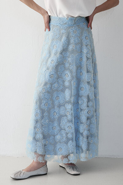 Melike Tatar Κεντημένη φούστα 32-3542