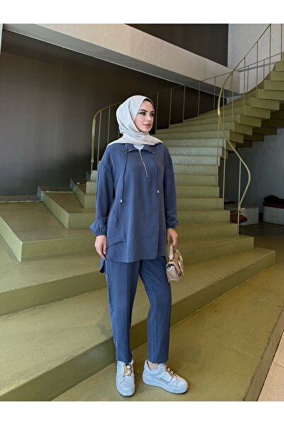 NİSUM MODA Σετ Modal με φερμουάρ