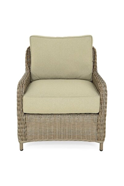 Maison Mex Fotoliu gradina/terasa, HERI, L.77 l.87 H.95 cm, gri/bej