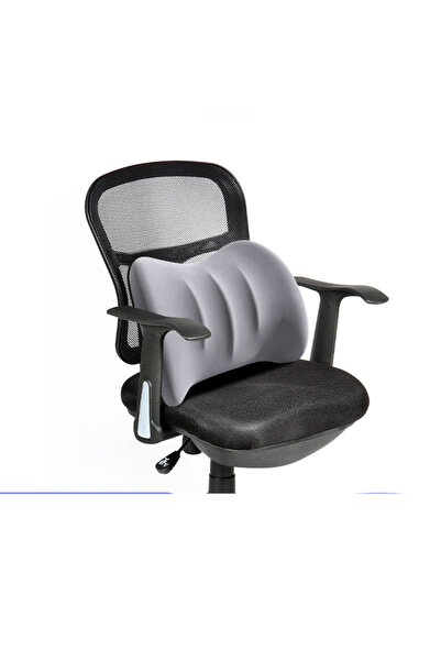 AutoFamily AUTO FAMILY Ergonomic Lumbar Support Backrest Pillow for Car & Office Chair – Memory Foam Cushion