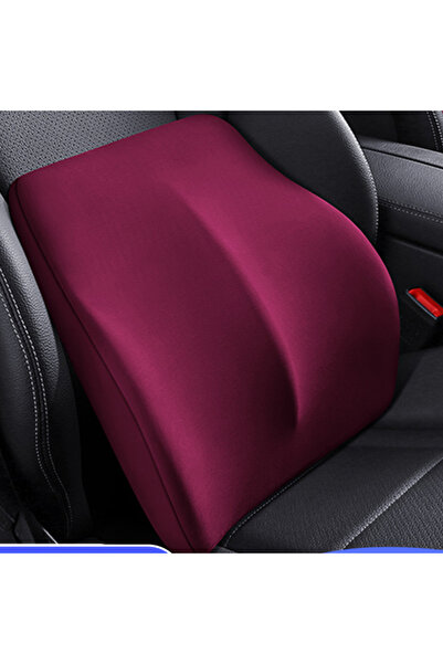 AutoFamily AUTO FAMILY Ergonomic Lumbar Support Backrest Pillow for Car & Office Chair – Memory Foam Cushion