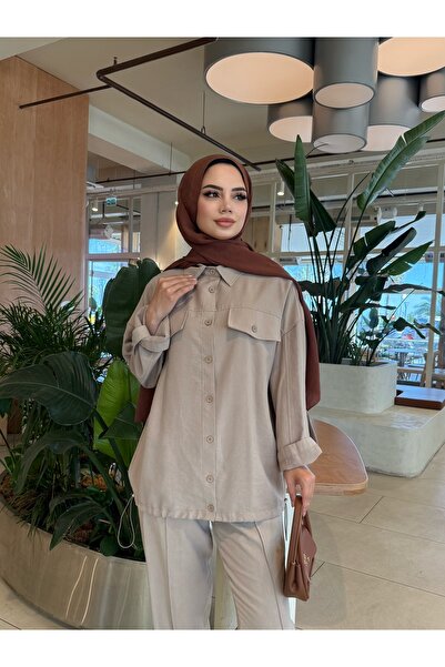 NİSUM MODA Σετ Modal με πουκάμισο