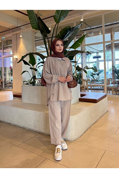 NİSUM MODA Σετ Modal με φερμουάρ