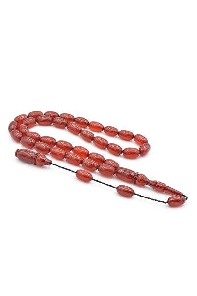 Murty99 Кехлибарени молитвени мъниста с оранжева капсула, система за рязане M...