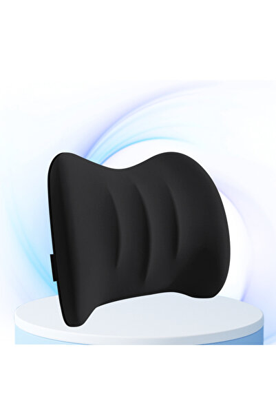 AutoFamily AUTO FAMILY Ergonomic Lumbar Support Backrest Pillow for Car & Office Chair – Memory Foam Cushion