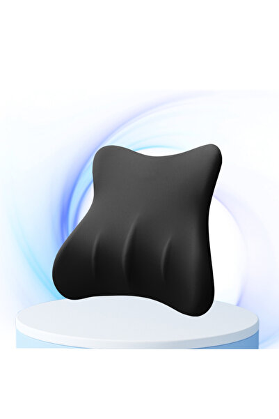 AutoFamily AUTO FAMILY Ergonomic Lumbar Support Backrest Pillow for Car & Office Chair – Memory Foam Cushion