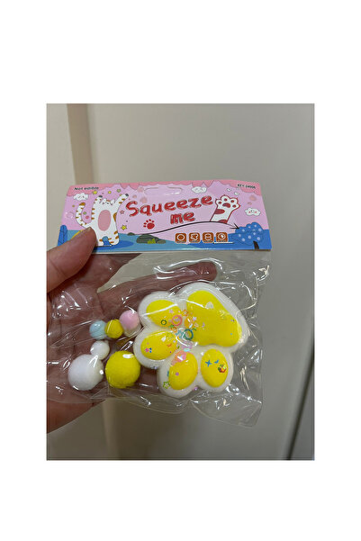 hanemlife yumuşak Sevimli Squishy Kedi Pati Sıkma 7 cm Pati Sukuşi