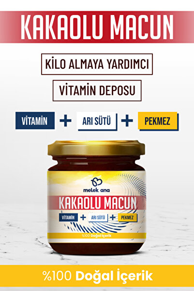 Melek Ana Kakaolu İştah Açıcı Kilo-Aldırıcı Macun 240 Gr