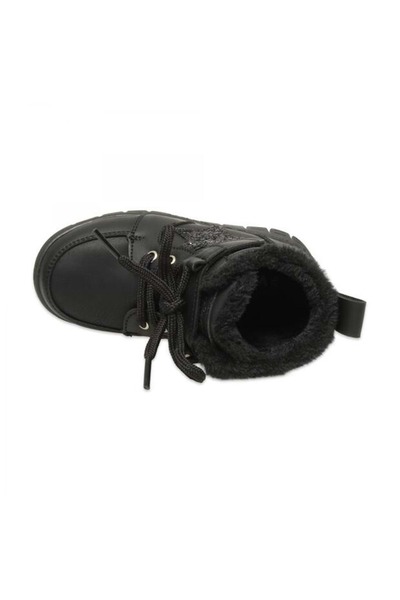 Vicco 946.P25K433 Punto Patik Siyah-Beyaz Kız Çocuk Bot