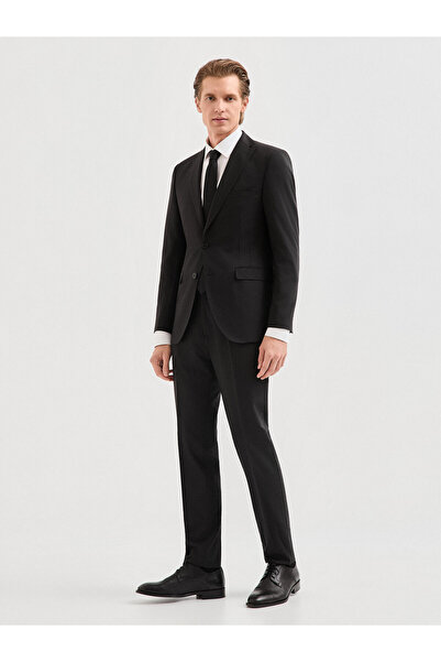 Toss Erkek 6 Drop Takım Elbise-Siyah