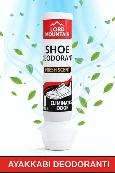 Lord Mountain Ayakkabı Deodorant Bakım Koku Giderici Deodorant Sprey 100ml