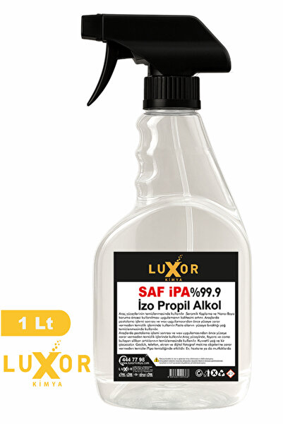 Luxor Kimya 1 Lt Izopropil (SREYLİ IPA) Saf %99.90