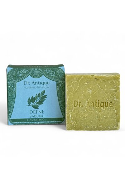 DR ANTIQUE Defne Sabunu 140 g | %40 Saf Defne Yağı – El Yapımı, Kimyasal İçer...