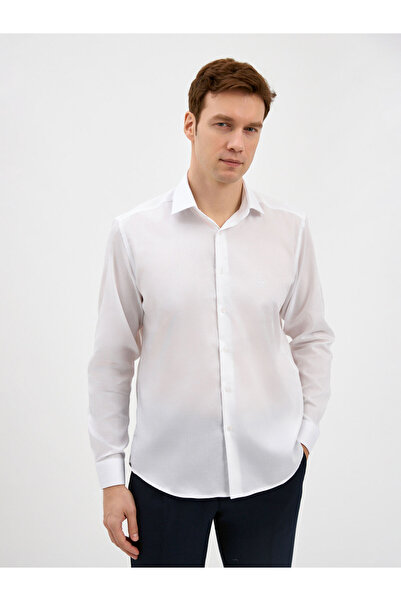 Karaca Erkek Regular Fıt Gömlek-Beyaz