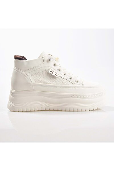 Guja 25K313-2 Women's Hidden Wedge Heeled High Top Sneaker