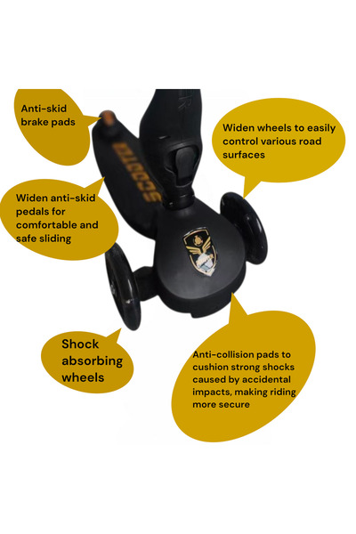 OEM Trotineta 2 in 1 transformabila in tricicleta, pentru copii, inaltime ajustabila pe trei dimensiuni,