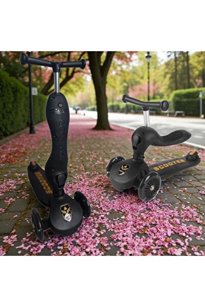 OEM Trotineta 2 in 1 transformabila in tricicleta, pentru copii, inaltime ajustabila pe trei dimensiuni,