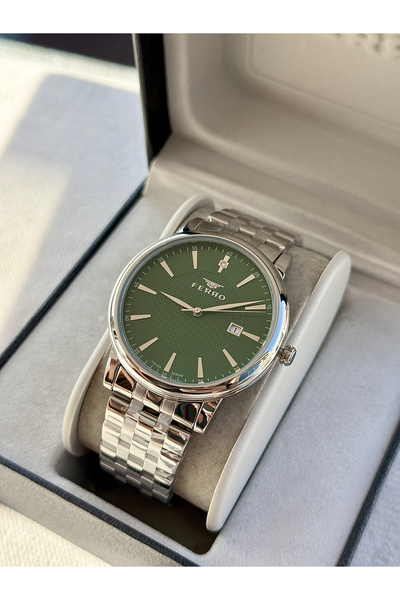 FERRO Gumus Çelik Kordon ERKEK Kol Saati F11479AWT-A6