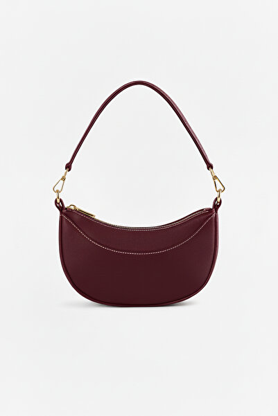 BAHELS Kadın Cherry Cyme Mini Boy El Ve Omuz Çantası