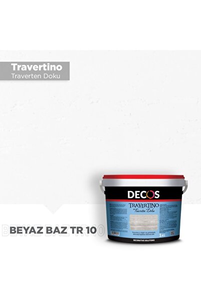 DECOS Travertino 1,5 Kg - Traverten Dokulu Dekoratif Efekt Kaplama