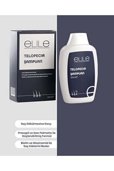 Elile Telopecia Şampuan // 300 ml