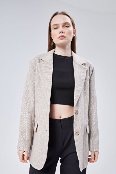 Bolivente Jachetă de damă, cu închidere la două piept, căptușită