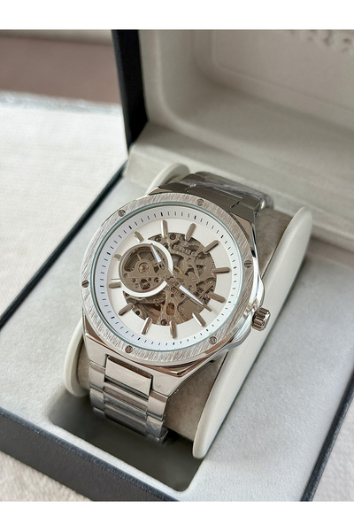 FERRO Gümüş Çelik Kordon Erkek Kol Saati F31443A-A