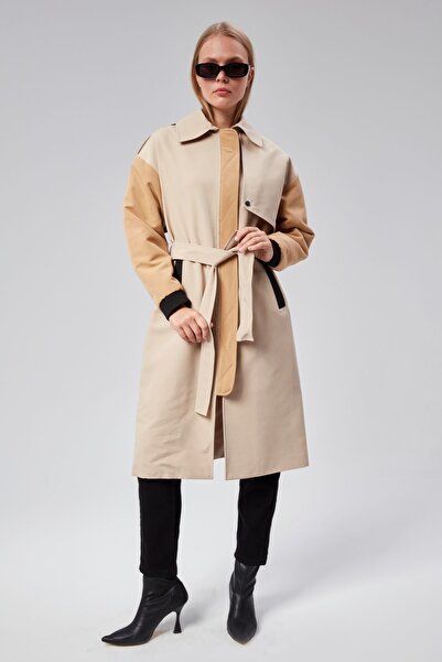 Bolivente Kadın Regular Astarlı Trençkot