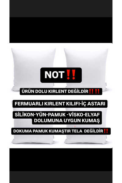 ÇIQRIK HOME 6 Pcs Zippered Throw Pillow Pillowcases Set White (Size: 45X45 cm)