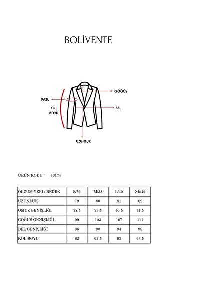 Bolivente Açık Haki Kruvaze Uzun Blazer Ceket