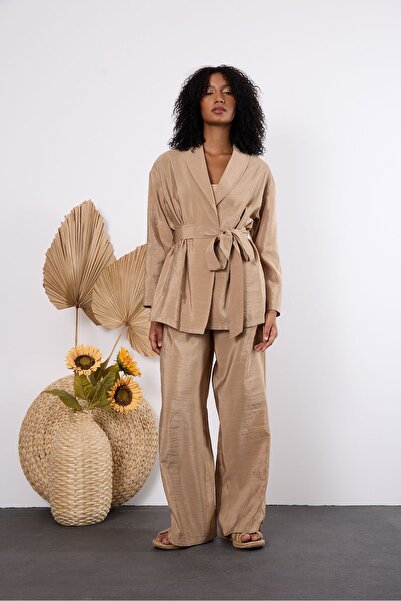 Bolivente Mink Oversize Kimono Set
