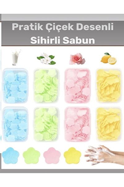 zeydam 6 Pcs (100X6) Multi-Slice Portable Magic Soap for Children in Camp, Sc...