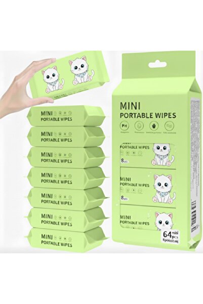 zeydam Mini Cep Islak Mendil (Bir paket 8li) –Çanta Tipi Taşınabilir, Renkli ...