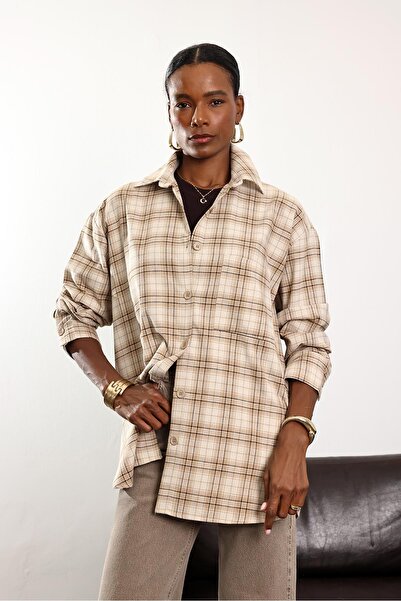 5in1Canpolat Πουκάμισο με καρό βιζόν