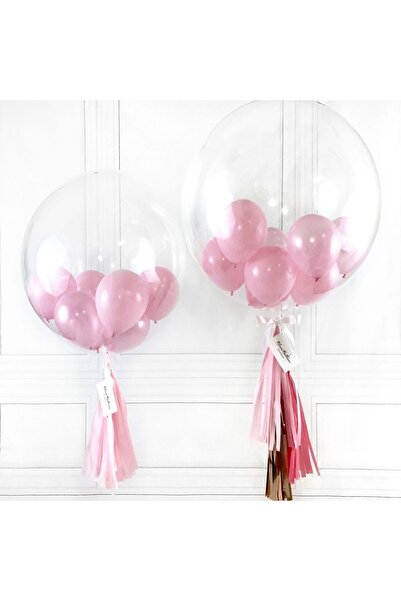 BALON DİYARI Transparent Bobo Balloon 1 Piece 18 Inch