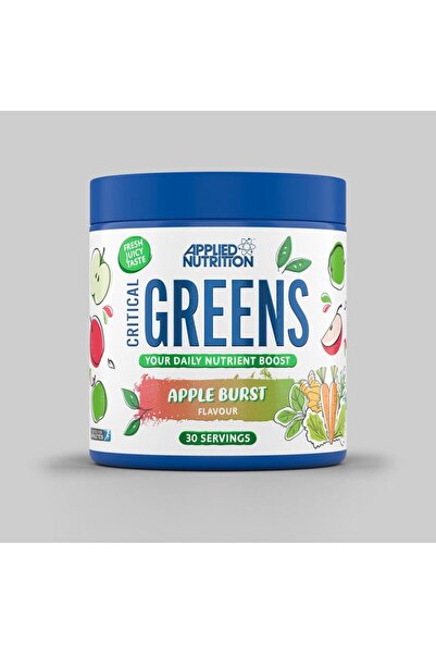 applied nutrition كريتيكال جرينز، تفاح متفجر، 150 جرام، 30 حصة