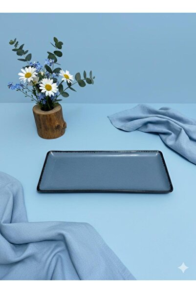 Kütahya Porselen Moderna Serisi 35*15 Cm Tavuk Dünyası Kayık Tabak ( Amblemli )