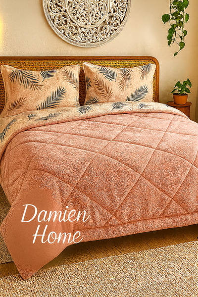 DAMIEN Welsoft Quilt Double Size (Without Sheet) 3 Piece Sleeping Set Welsoft...