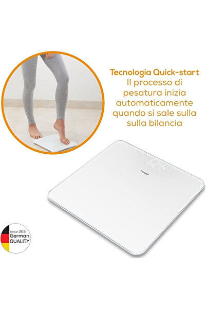 Beurer Gs 225 Cam Baskül 180 Kg Kapasiteli Dijital Tartı