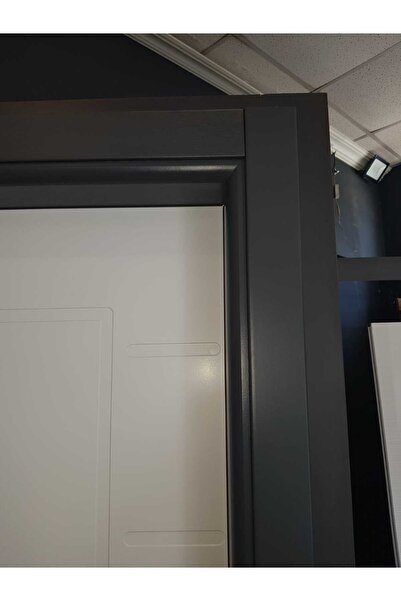 Çınar Kasa Pervaz 10 - 13 Cm Duvar için BANYO WC kapı KASAsı 'Antrasit' (1 kapı) PVC kaplama Ölçü: 205*76*11 cm