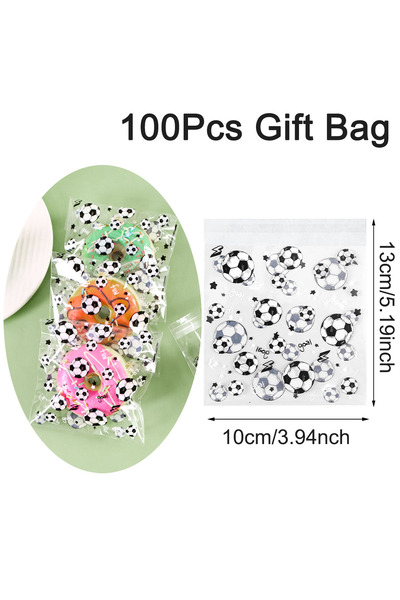 Choice كما هو موضح، 100 قطعة أو 50/100 قطعة من حقيبة الهدايا البلاستيكية لحفل...