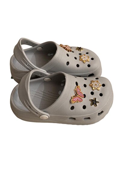 Sonimix Дитячі капці з метеликовим візерунком - капці з камінцями для пляжу та басейну