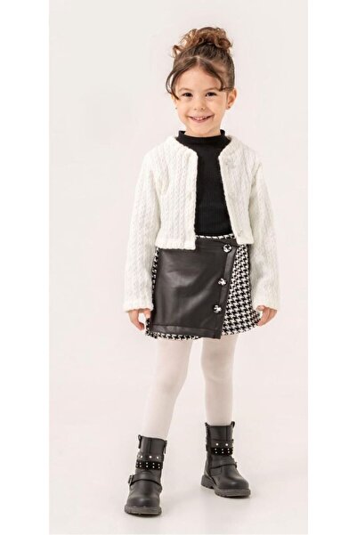 Butik Kazayağı Şort Etek'li 3'lü Takım