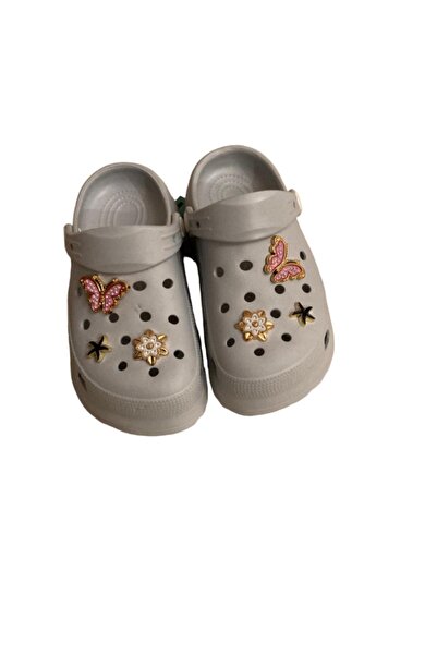 Sonimix Дитячі капці з метеликовим візерунком - капці з камінцями для пляжу та басейну