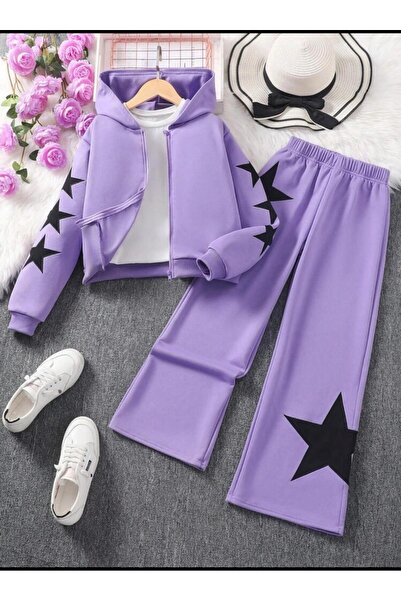 zavera for kids Комплект от 3 броя с апликация „Звезда“