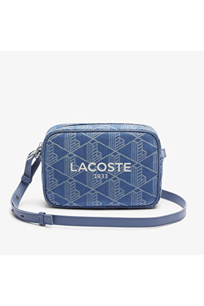 Lacoste Heritage Kadın Monogram Mavi Postacı Çantası
