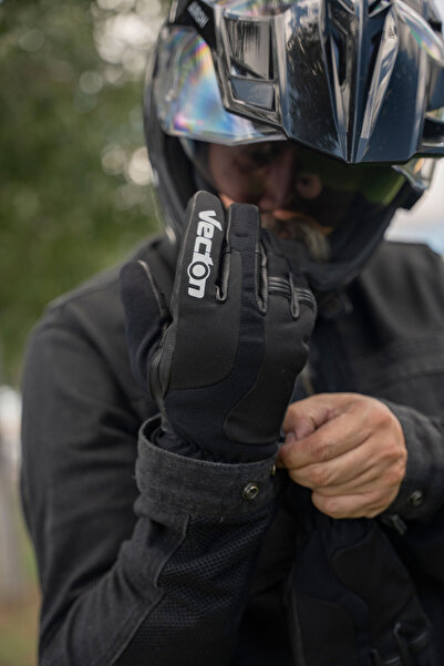 Tech90 Vecton Motosiklet Eldiveni Guanti Winter Pro