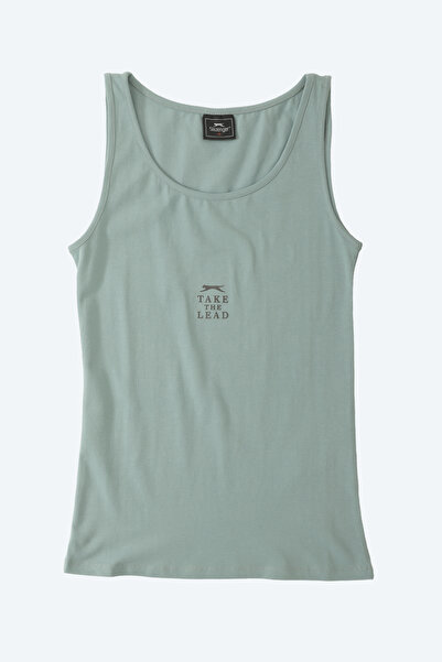 Slazenger Vladlen Set of 5 Women's Tank Tops - White - Black - Stone Gray - Rose - Water Green