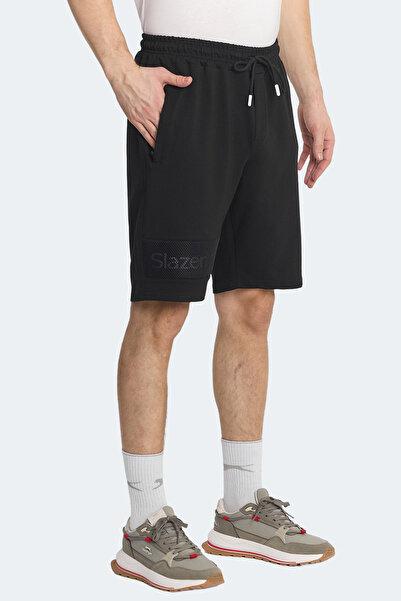 Slazenger Nuka Men's Capri Black Shorts with Pockets