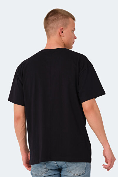 Slazenger Ανδρικό μπλουζάκι KULANA Oversize σε μπλε ναυτικό χρώμα